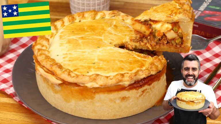 Como Fazer Empadão Goiano Tradicional: Massa Caseira, Recheio Completo e Muito Sabor