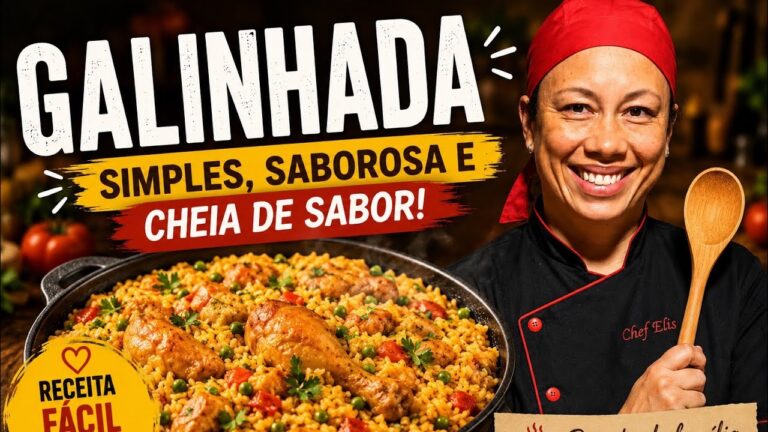 Como Fazer Galinhada Goiana Tradicional e Saborosa