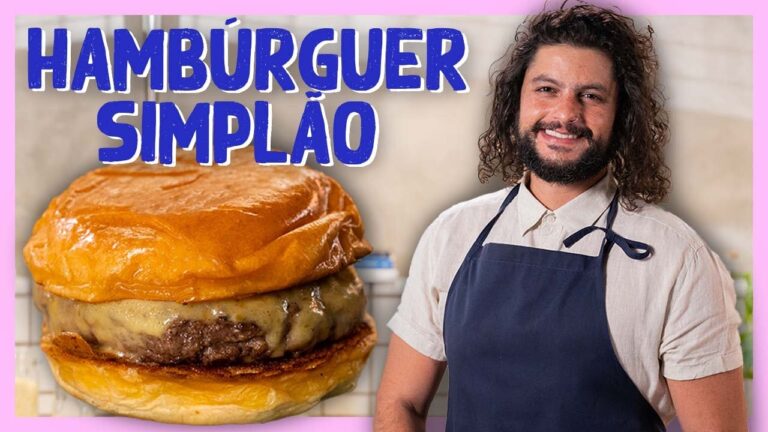 Como Fazer Hambúrguer Caseiro Suculento com Carne 70/30 e Queijo Derretido