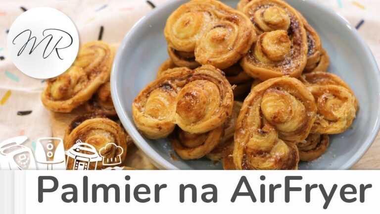 Como Fazer Biscoito Palmier Folhado na AirFryer Crocante e Fácil