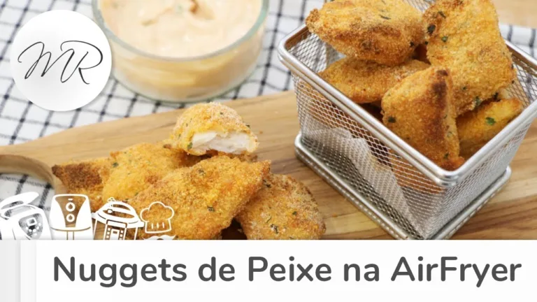 Como Fazer Nuggets de Peixe Crocantes na AirFryer Sem Fritura