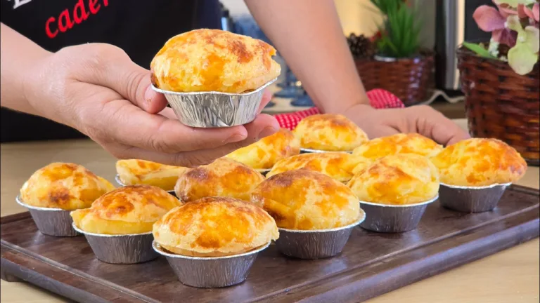 Como Fazer Pãozinho de Queijo Sem Trigo Fácil e Delicioso
