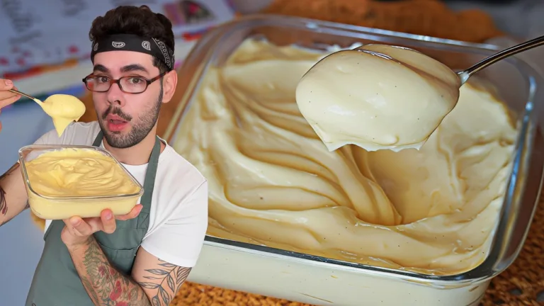 Creme Delícia para Rechear Bolos e Tortas: Receita Cremosa e Estável