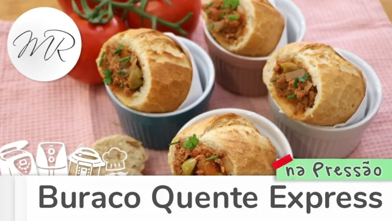 Buraco Quente na Panela de Pressão Elétrica: Lanche de Carne Moída Super Prático e Saboroso