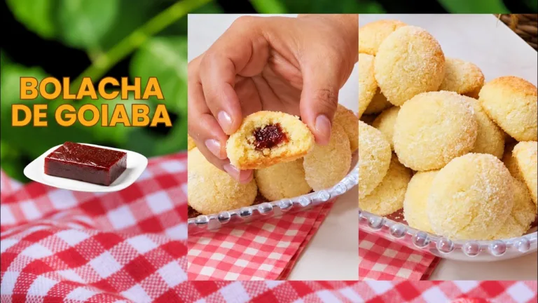 Como Fazer Bolachinha de Coco com Goiabada Fácil e Caseira