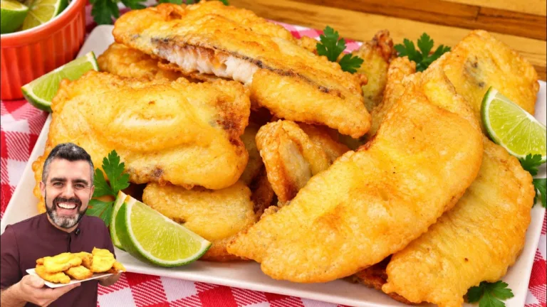 Peixe Frito Super Crocante na Cerveja: Receita Fácil e Perfeita